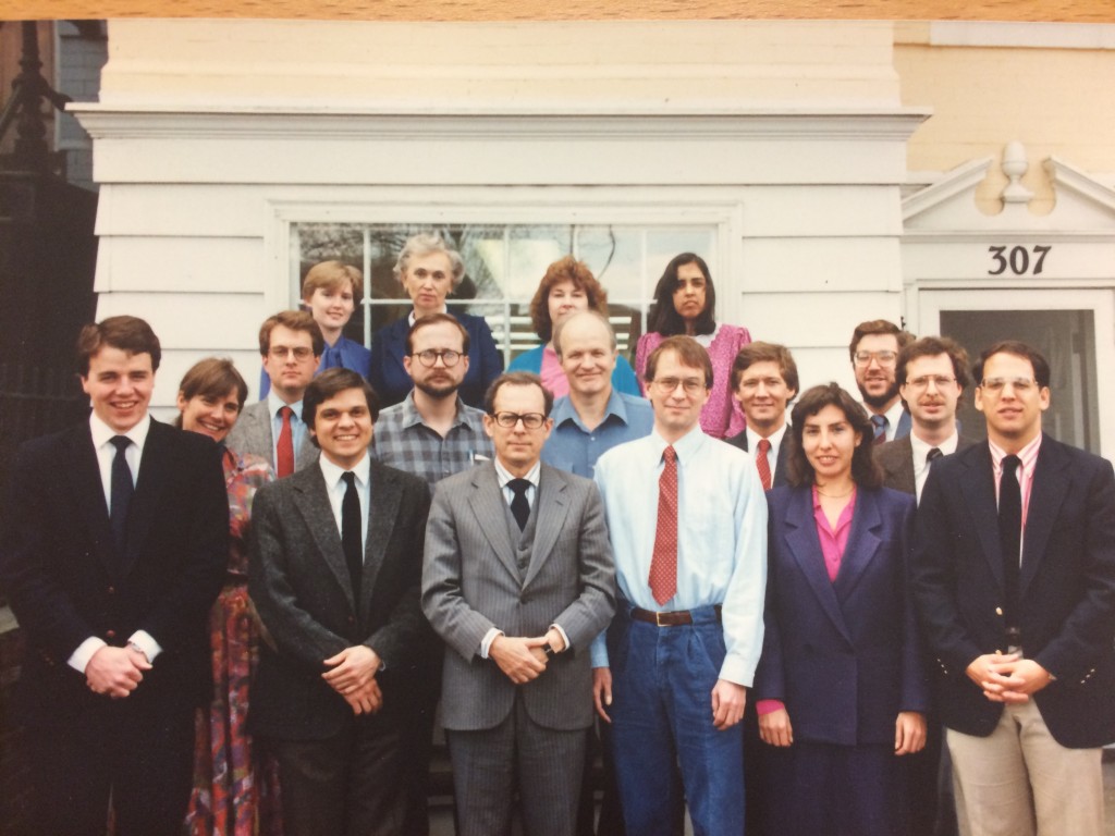 FAS工作人员照片，1987年4月。